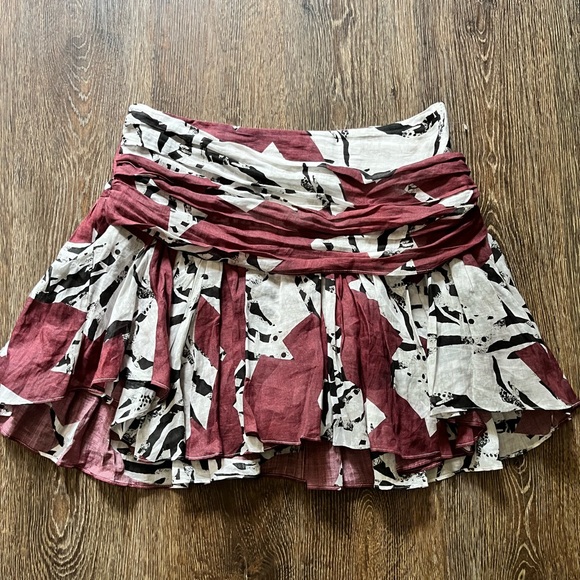 NWOT - Hernan abstract-print mini skirt from IRO size 44 - Picture 8 of 12